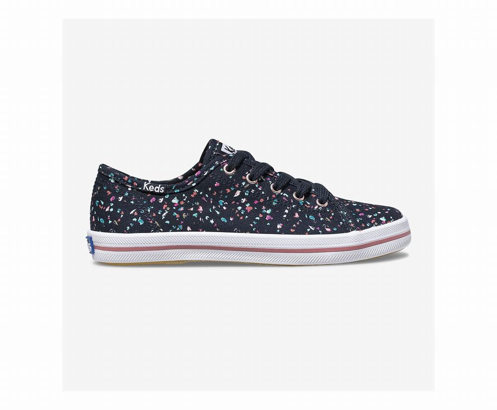 Girl Keds Kickstart Sneaker Navy 6074821EG - South Africa